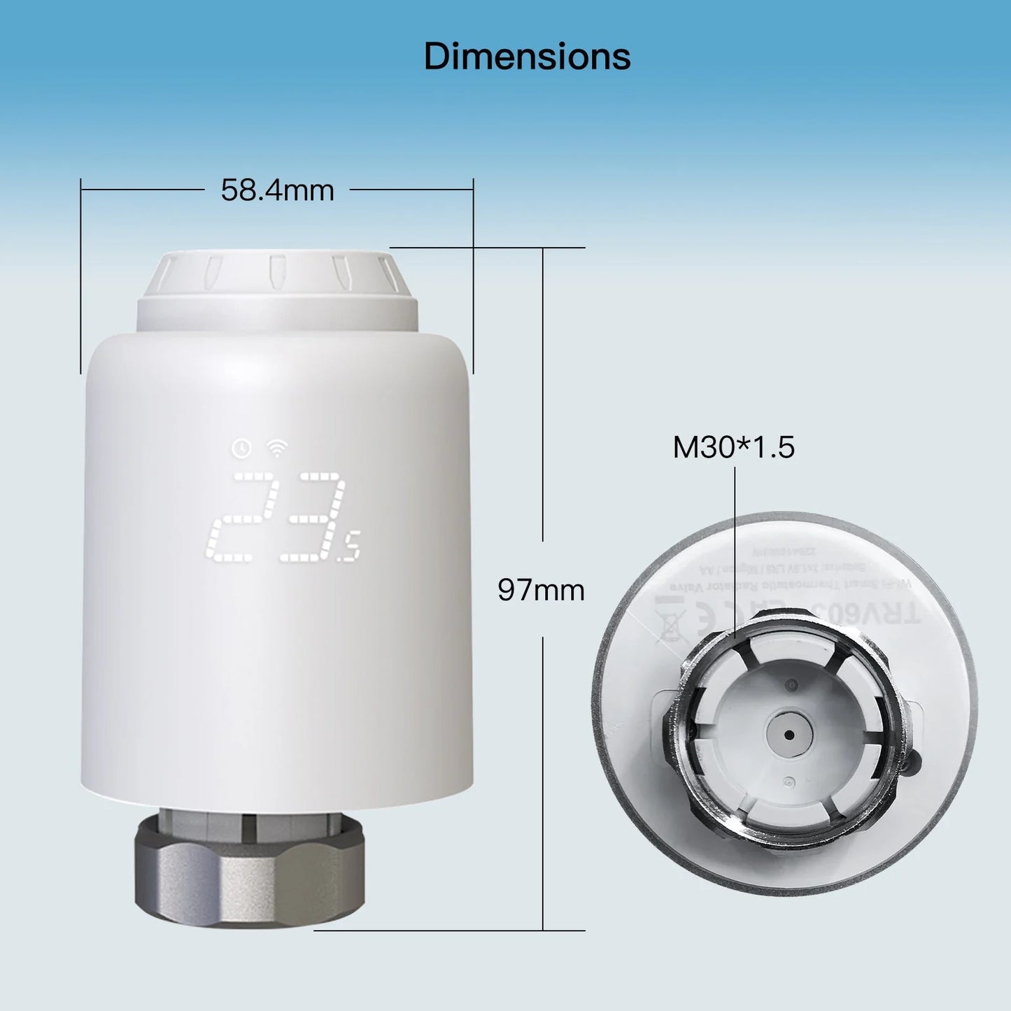 Smart Wi-Fi thermostats- Energy saving & Remote control