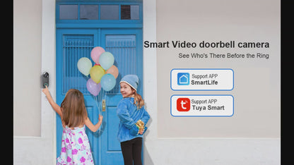 Smart Video Doorbell With HD Video and Two way audio